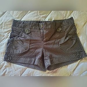 Black Polka Dot Shorts